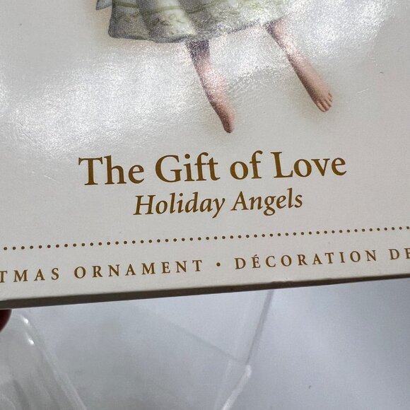 Hallmark Ornament 2006 Gift Of Love 1st In Series Holiday Angels Nib - Picture 7 of 8